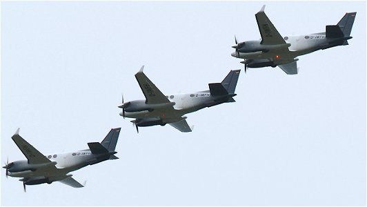 Beechcraft 90 King Air D-IWFH Wöhner Industries from Hannover (4100 ft.)