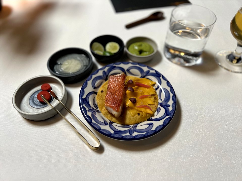 Golden Snapper Alfonso Fish Taco