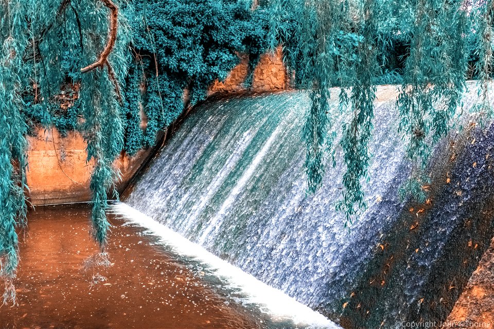 Sidmouth Waterfall The River Sid. The Byes