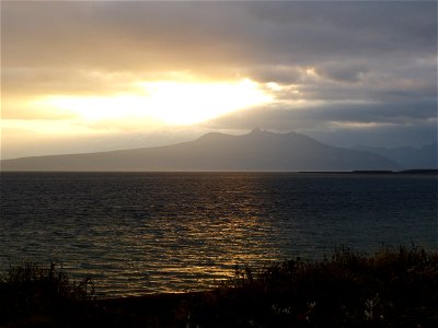 Sunrise at Cold Bay photo