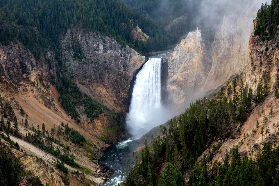 Lower Falls of the Yellowstone River