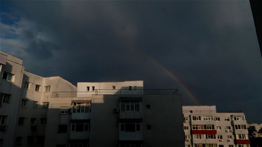 rainbow in abrud str (10) photo