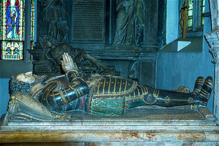 The Culpeper Monument at the Church of St. Peter & St. Paul Aylesford, Kent, England