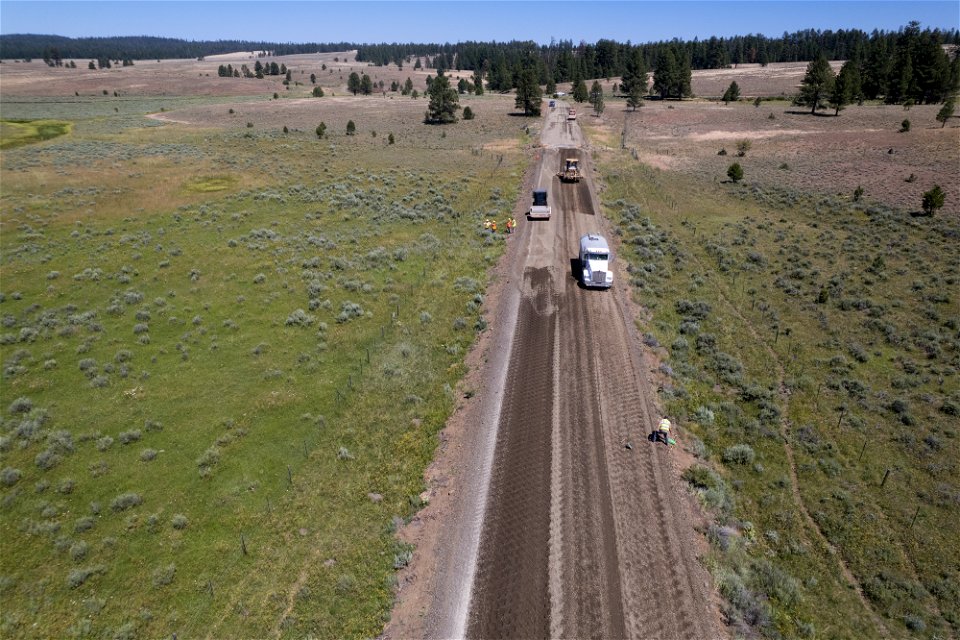 Ochoco National Forest, Road Reconstruction photo