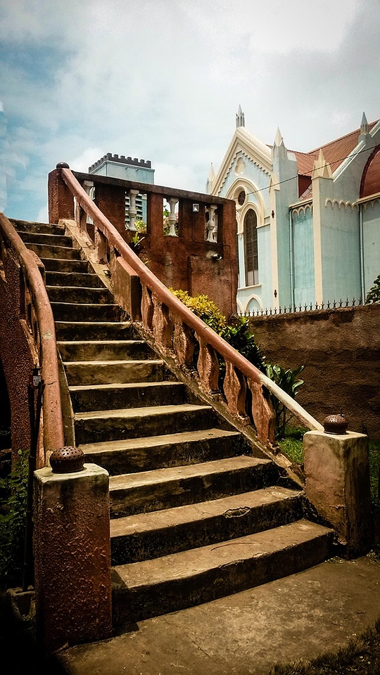 Stairs church cathedral photo