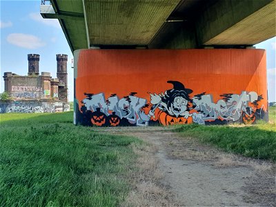 Neuss Hammer Eisenbahnbrücke