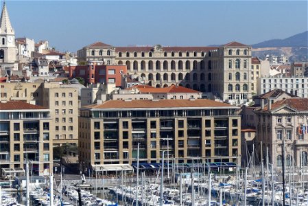 Ancien Hôtel Dieu de Marseille. Hôtel Intercontinental.