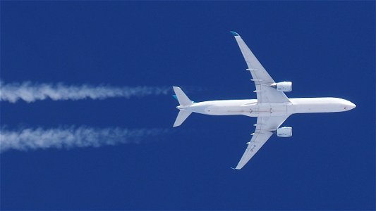 Airbus A350-1041 B-LXE Cathay Pacific - Frankfurt to Hong Kong (31900 ft.)