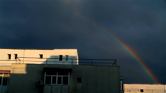 rainbow in abrud str (25) photo