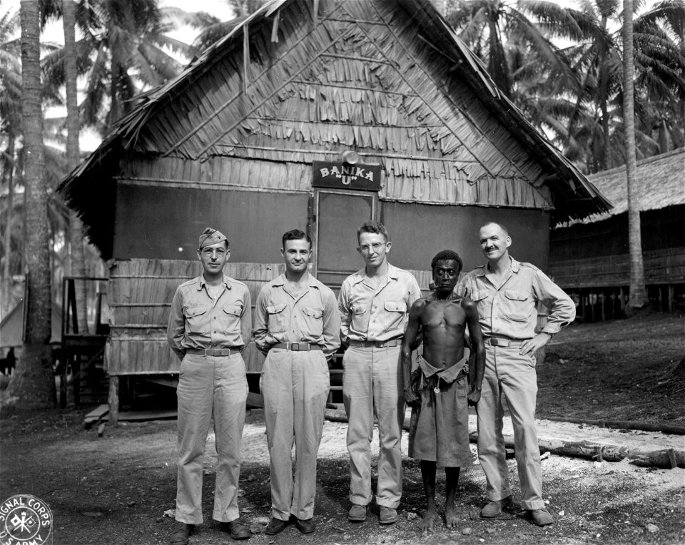 SC 335382 - Banika "U", Headquarters for Morale Services on the Russell Islands.