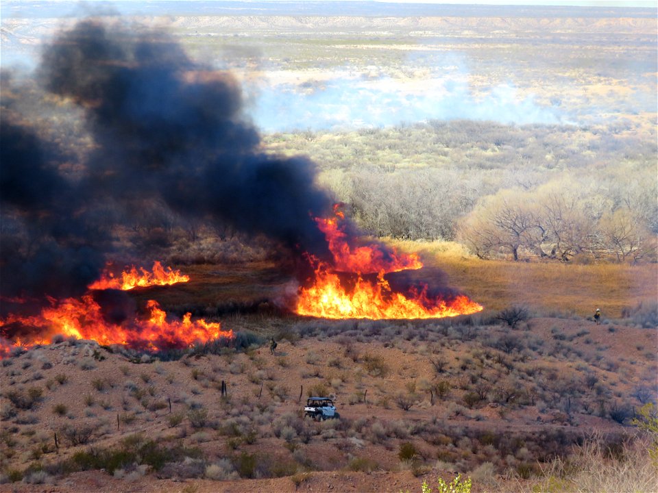 Gila District completes Land Corral prescribed fire