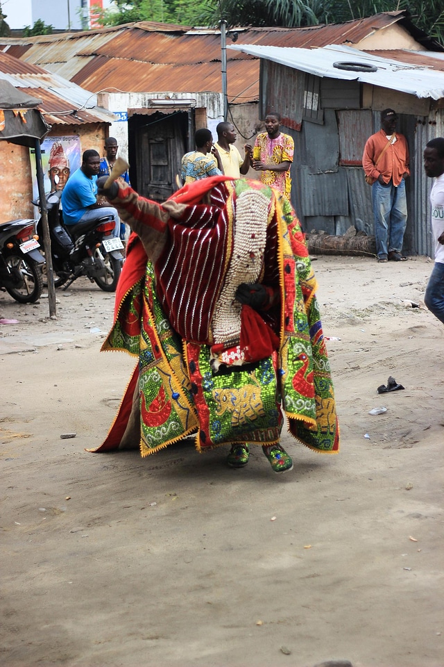 Egungun dance people