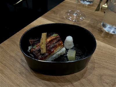 Unagi, Tare, Fried Unagi Bones photo