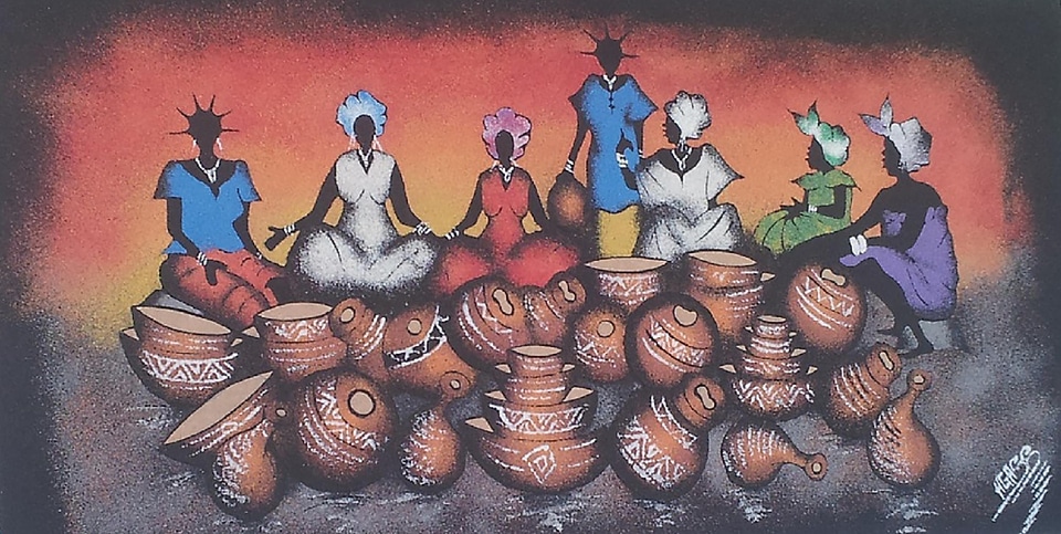 Painting paintwork women