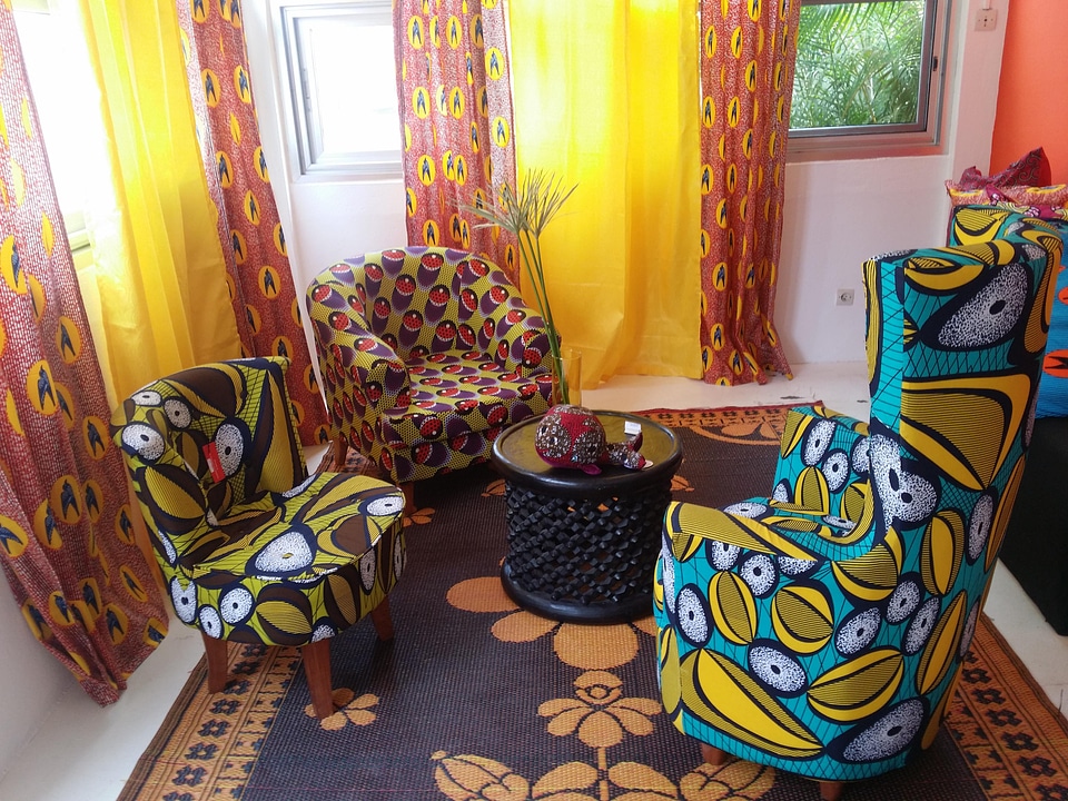 Armchair fabric wax