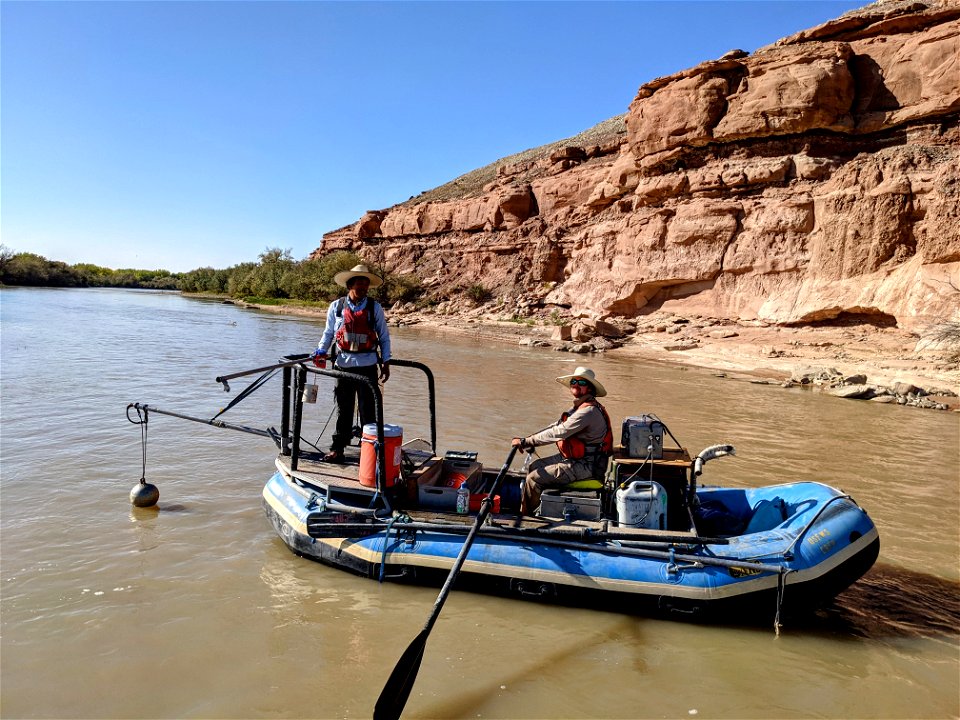 San Juan River Sampling photo