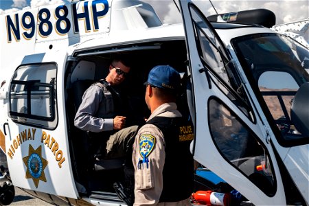 Joshua Tree Search and Rescue training with California Highway Patrol (CHP) photo