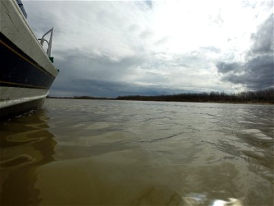 Approaching Storm on the Missouri photo
