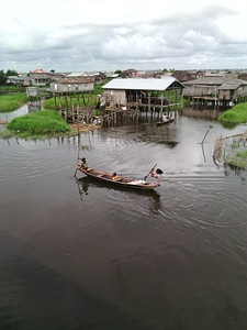Ganvie lakeside village/city
