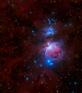 The Orion nebula complex photo
