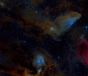 Sky region between Scorpius and Ophiūchus photo