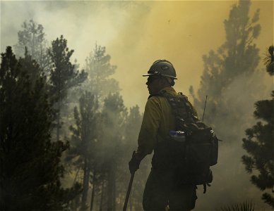 Devils Creek Fire photo