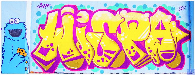 Cookie Monster Graffiti