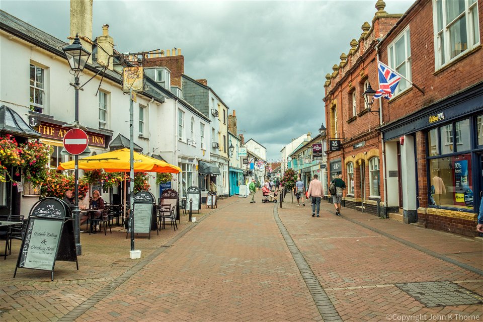 Sidmouth Devon Shops
