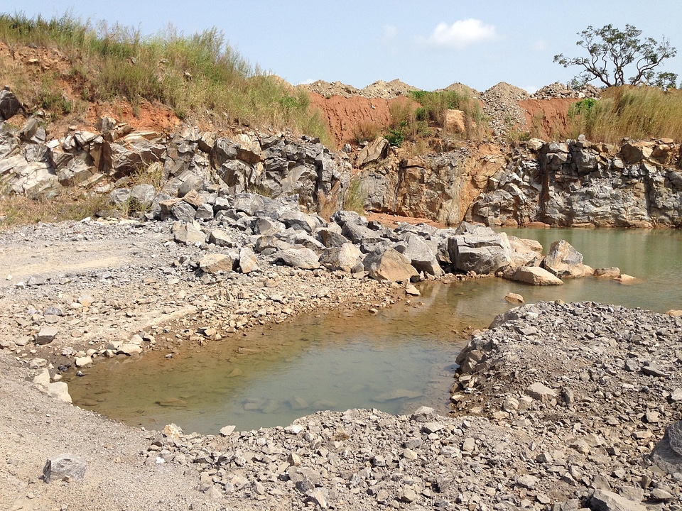 Landscape Water Rocks