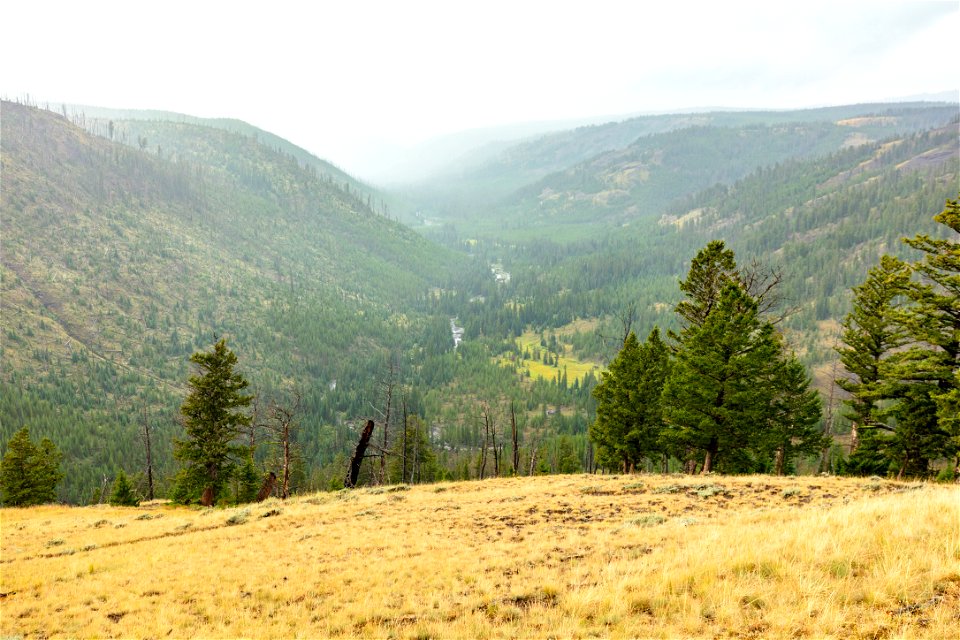 Storm clouds over Upper Miller Creek