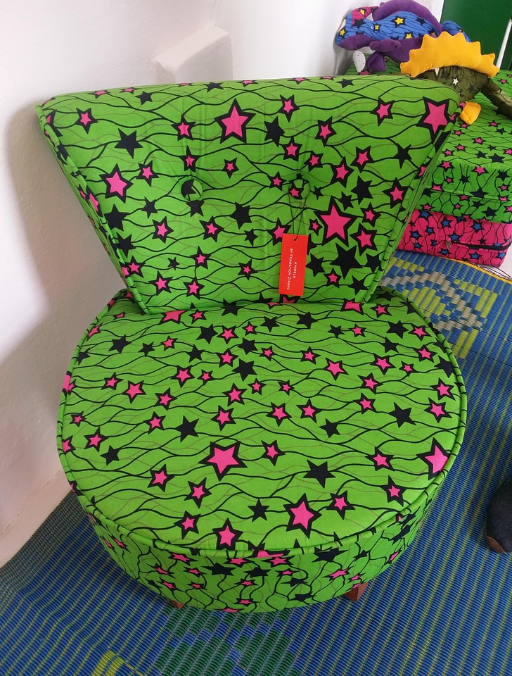Chair fabric vlisco
