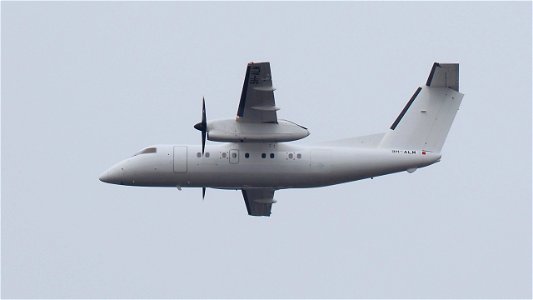De Havilland Canada Dash 8-102 9H-ALM Universal Air from Sofia (4500 ft.)
