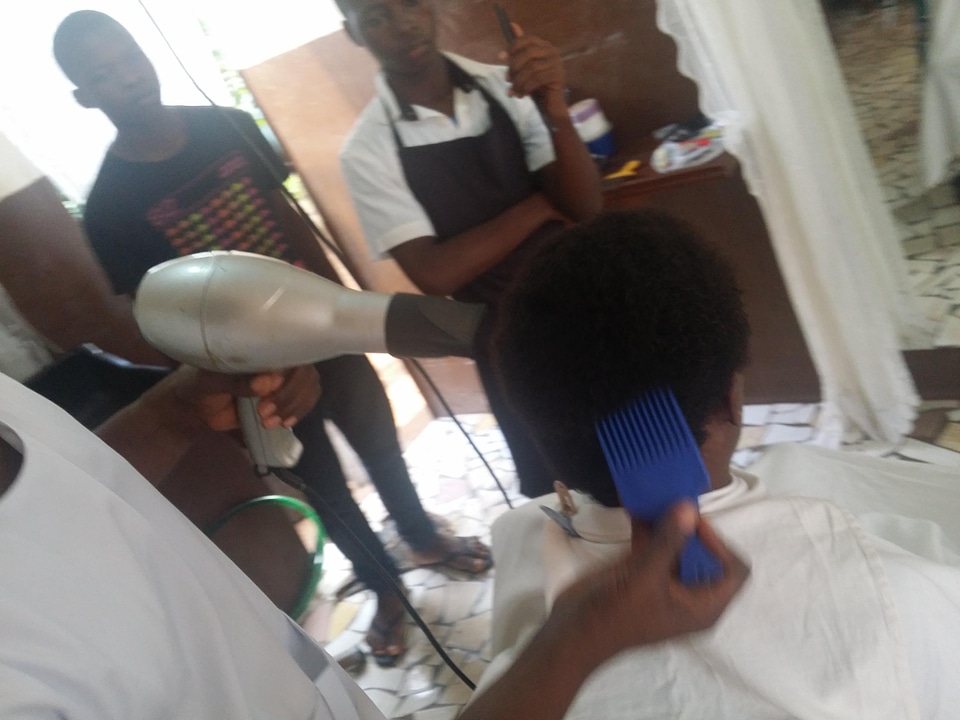 Hair salon hairdresser