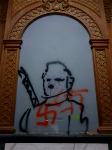 Urbex Kasteel en klooster St. Anna te Heel, tekening van NAWAN verpest