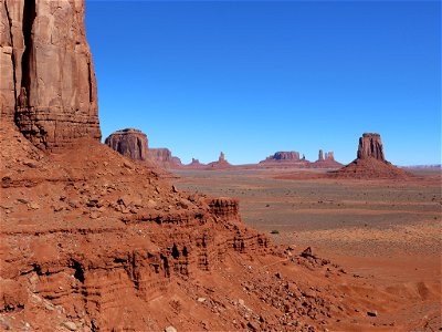 North Window at Monument Valley in AZ photo