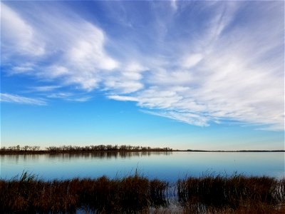 Early Morning on Lake Andes; Lake Andes National Wildlife Refuge photo