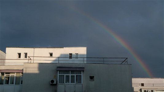 rainbow in abrud str (18) photo