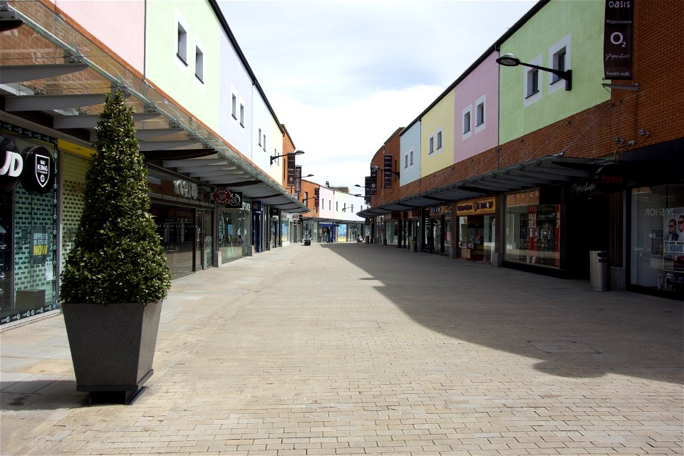 Fremlin Walk Maidstone on a Friday afternoon #Covid #Corona