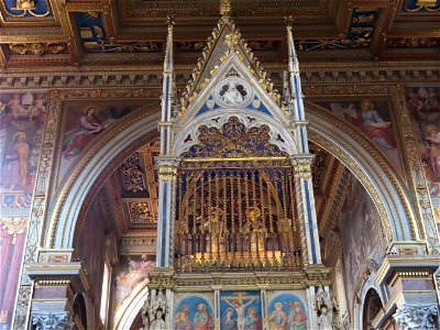 Altar with Heads of St. Peter and Paul and Altar of St. Peter San Giovanni in Laterano Rome Italy