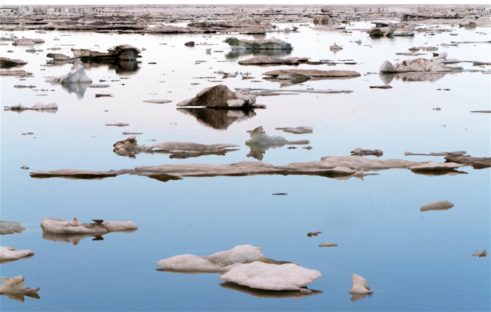 Sea Ice in Arctic National Wildlife Refuge