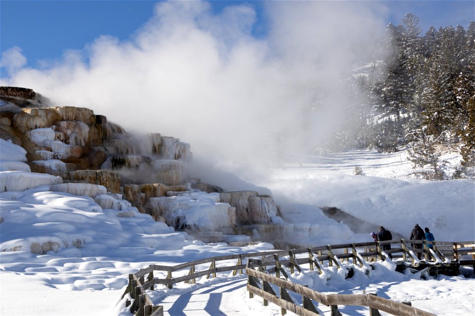 Visitors enjoy views of Palette Spring photo