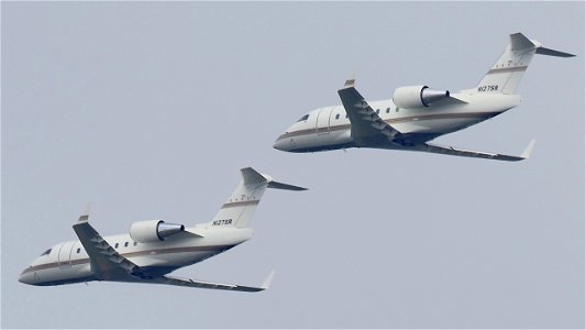 Bombardier CL-600-2B16 Challenger 604 N127SR from Nice (3300 ft.)