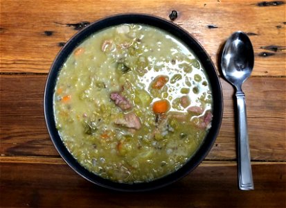 2021/365/291 Yum! Split Pea Soup and a Grandmother of a Story photo