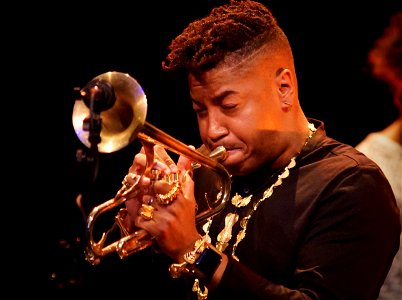 Christian Scott aTunde Adjuah 19 november 2017 Lantaren Venster Rotterdam  - Christian Scott