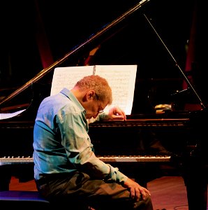 Wadada Leo Smith & Anthony Davis, Bimhuis Amsterdam 12 october 2014 - Anthony Davis