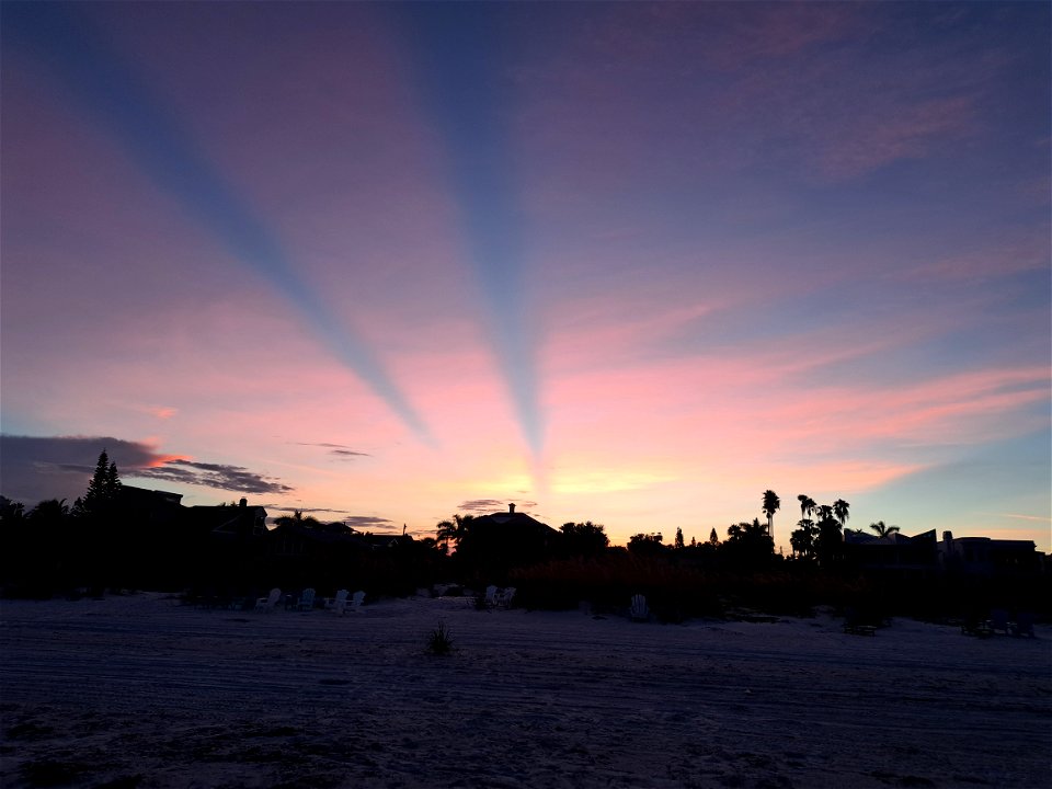 Weird Light St Pete Beach Florida August 2022