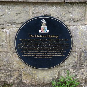 Picklefoot Spring Sign photo