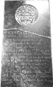 Sir Edward Austen of Boxley Abbey 1760 St Laurence Church Allington