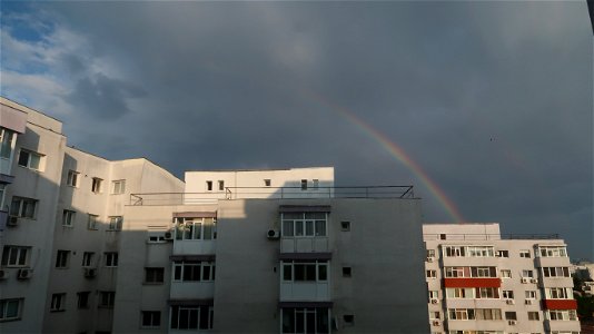 rainbow in abrud str (6) photo