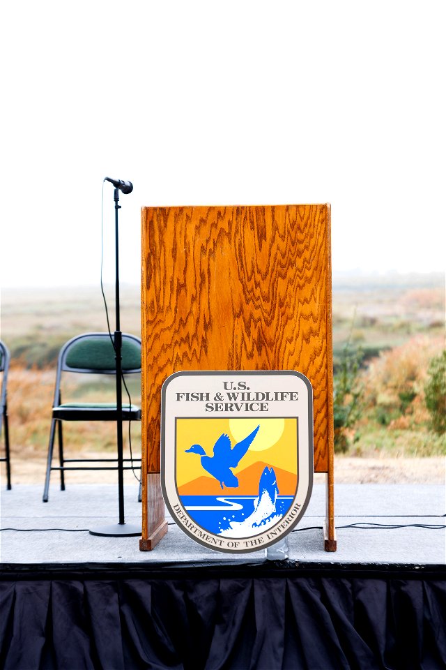 Opening ceremony lectern